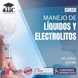 Curso Manejo de Líquidos y Electrolitos 140 hrs